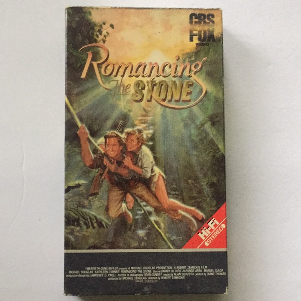 10/$10 Romancing the Stone vhs